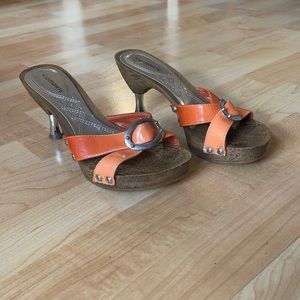 Vintage Y2K Kitten Heel Sandals